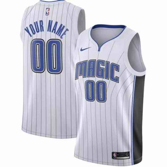 Men Women Youth Toddler Orlando Magic White Custom Nike NBA Stitched Jersey