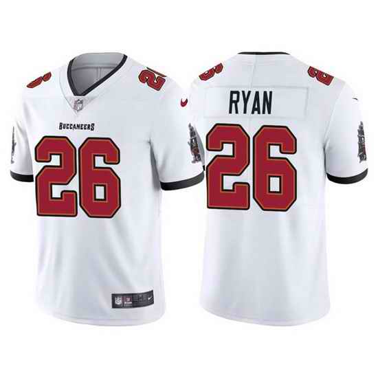 Men Tampa Bay Buccaneers #26 Logan Ryan White Vapor Untouchable Limited Stitched jersey