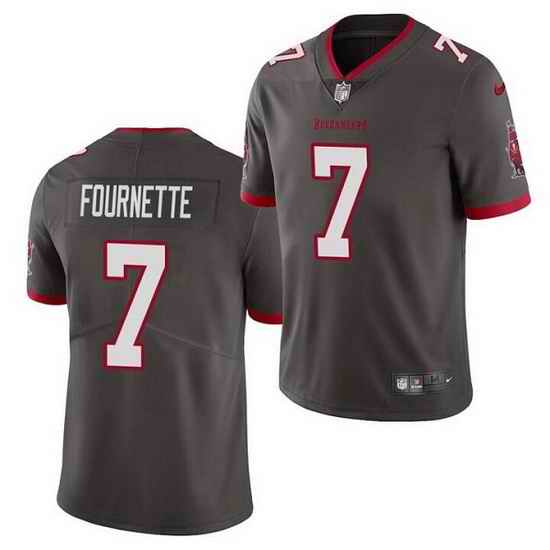 Men Tampa Bay Buccaneers #7 Leonard Fournette Grey Vapor Untouchable Limited Stitched jersey