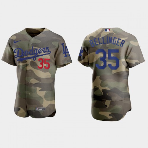 Los Angeles Los Angeles Dodgers #35 Cody Bellinger Men’s Nike 2021 Armed Forces Day Authentic MLB Jersey -Camo Men’s