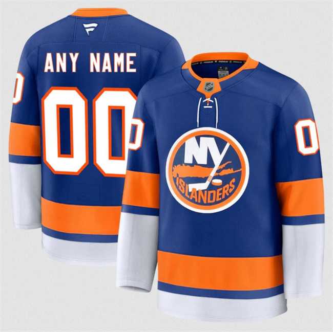 Men%27s New York Islanders Active Player Custom Royal 2024-25 Home Stitched Hockey Jersey