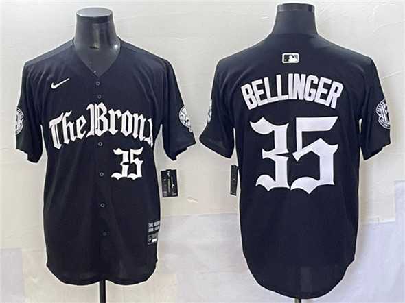 Men%27s New York Yankees #35 Cody Bellinger Black %27Gothic Legacy Edition%27 Vapor Premier Limited Stitched Baseball Jersey