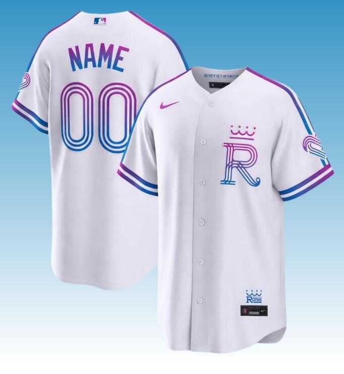 Men%27s Kansas City Royals Custom 2026 City Connect Stadium Stitched Jersey