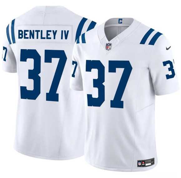 Men & Women & Youth Indianapolis Colts #37 Ulysses Bentley IV White 2025 F.U.S.E. Vapor Limited Stitched Jersey