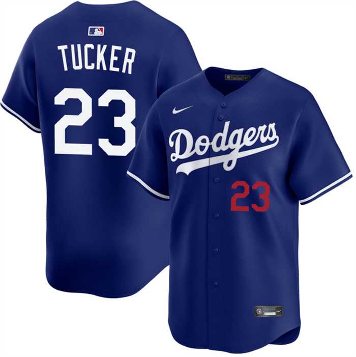 Men%27s Los Angeles Dodgers #23 Kyle Tucker Royal 2026 Limited Stitched Jersey Dzhi
