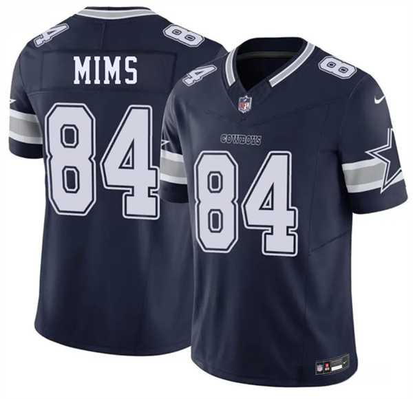 Men%27s Dallas Cowboys #84 Denzel Mims Navy 2026 F.U.S.E. Vapor Untouchable Limited Stitched Jersey