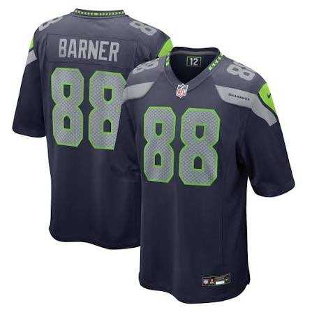 Men%27s Seattle Seahawks #88 AJ BARNER Navy 2026 F.U.S.E. Vapor Untouchable Limited Stitched Jersey Dzhi