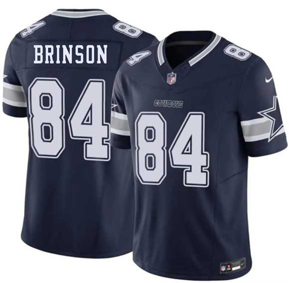 Men%27s Dallas Cowboys #84 Romello Brinson Navy 2026 F.U.S.E. Vapor Untouchable Limited Stitched Jersey Dzhi