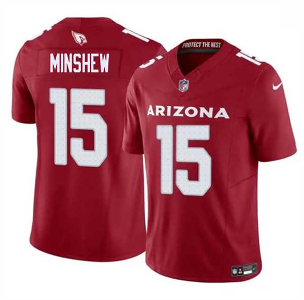 Men%27s Arizona Cardinals #15 Gardner Minshew Red 2026 F.U.S.E. Vapor Untouchable Limited Stitched Jersey Dzhi