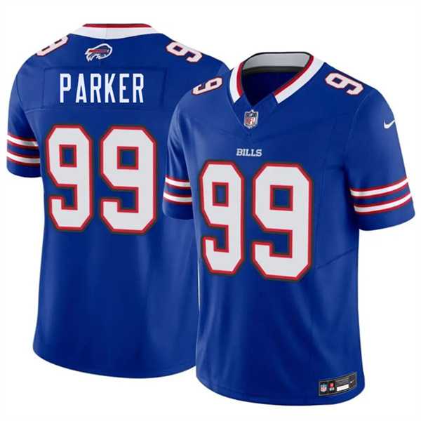 Men%27s Buffalo Bills #99 T.J. Parker Blue 2026 Draft F.U.S.E. Vapor Untouchable Limited Stitched Jersey Dzhi