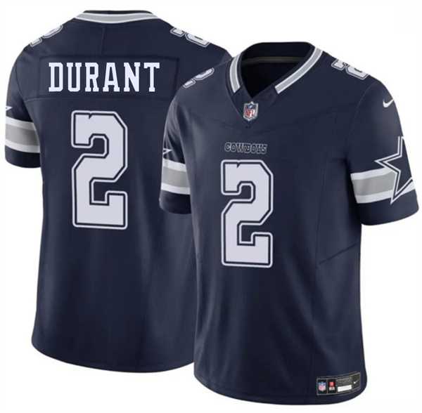 Men%27s Dallas Cowboys #2 Cobie Durant Navy 2026 F.U.S.E Vapor Untouchable Limited Stitched Jersey Dzhi