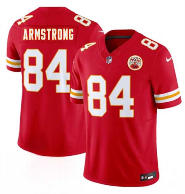 Men%27s Kansas City Chiefs #84 Andrew Armstrong Red 2026 F.U.S.E. Vapor Untouchable Limited Stitched Jersey Dzhi