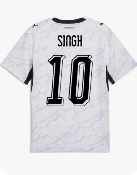 New Zealand soccer #10 White jersey