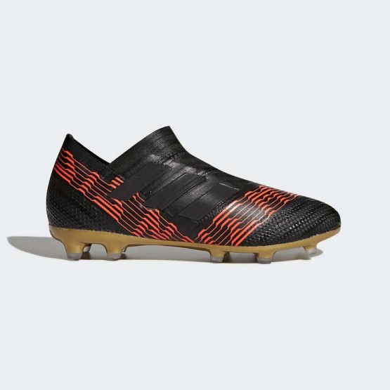 Kids Core Black/Black/Infrared Adidas Nemeziz 17+ 360 Agility Firm Ground Cleats Soccer Cleats 242NFLHO