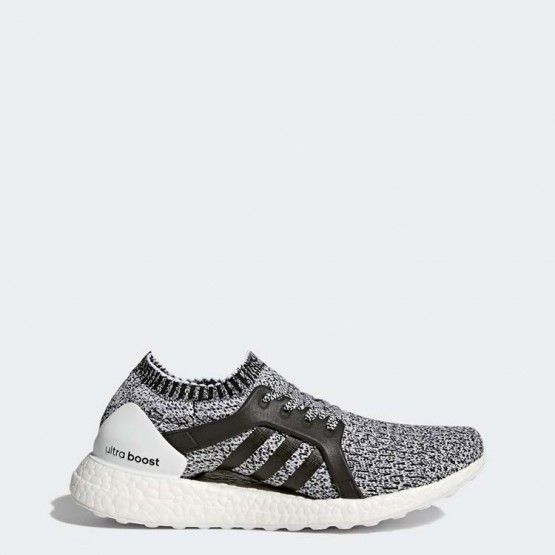 Womens White/Core Black Adidas Ultraboost X Running Shoes 838UBESW