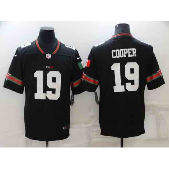 Men Dallas Cowboys #19 Amari Cooper  Mexico Version Vapor Limited Stitched NFL Jersey
