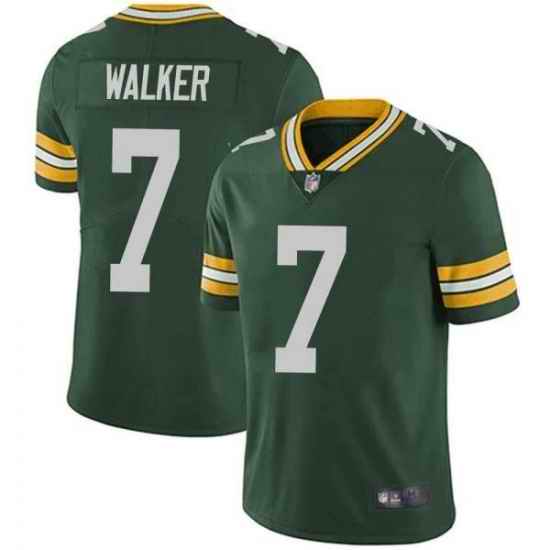 Men Green Bay Packers #7 Quay Walker Green Vapor Untouchable Limited Stitched Football Jersey