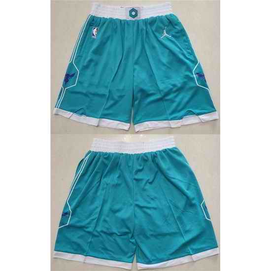 Charlotte Hornets Basketball Shorts 006