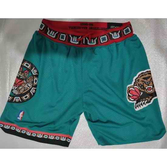 Memphis Grizzlies Basketball Shorts 006