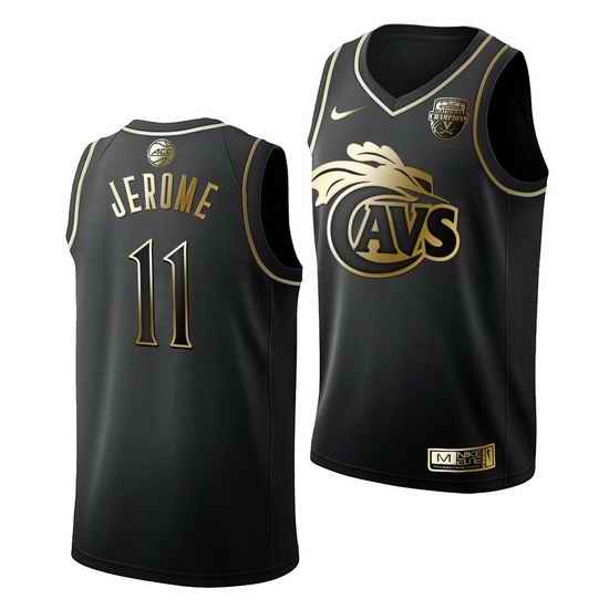 Virginia Cavaliers Ty Jerome Black 2019 Golden Edition Men'S Jersey