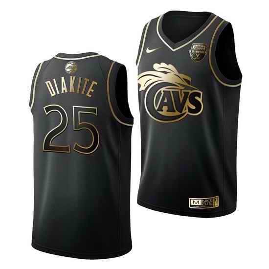 Virginia Cavaliers Mamadi Diakite Black 2019 Golden Edition Men'S Jersey