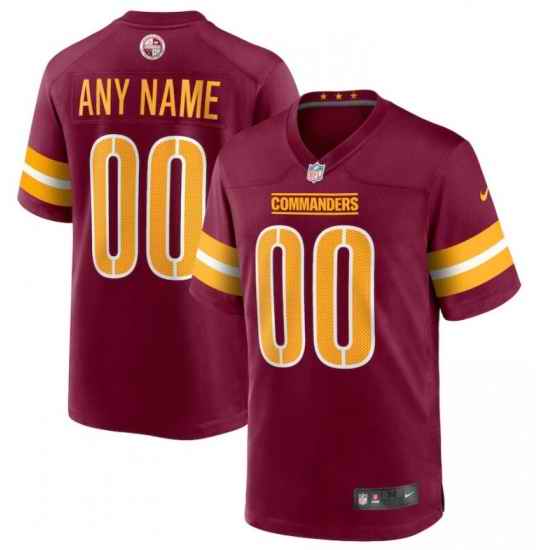 Men Women Youth Washington Commanders Nike Game Team Colour Customized Jersey