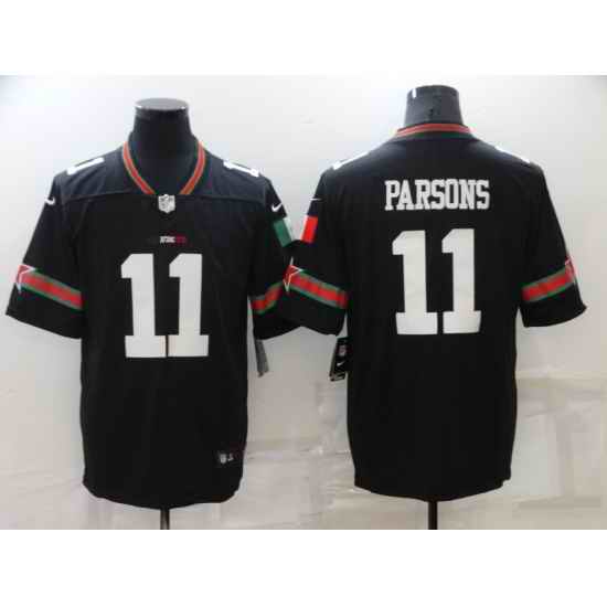 Men Dallas Cowboys #11 Micah Parsons Mexico Version Vapor Limited Stitched NFL Jersey
