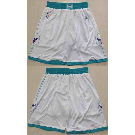 Charlotte Hornets Basketball Shorts 009