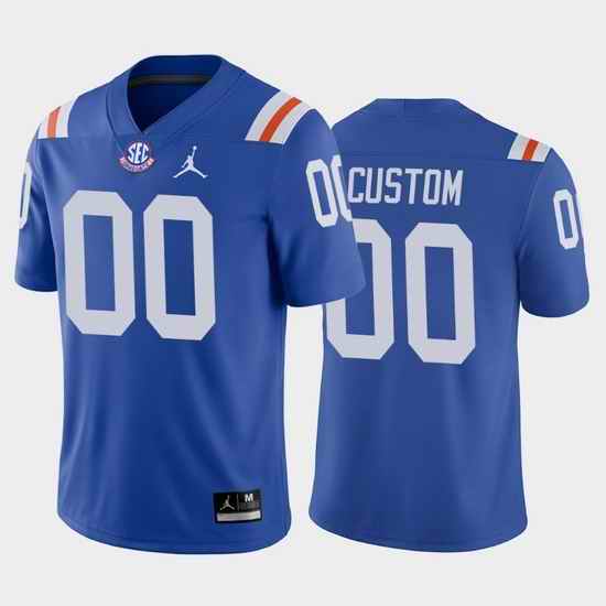 Florida Gators Custom Royal Throwback Men'S Jersey