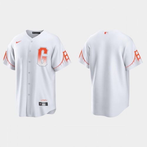 San Francisco San Francisco Giants Men’s 2021 City Connect White Fan’s Version Jersey Men’s