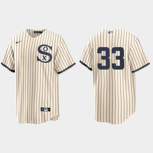 Chicago Chicago White Sox #33 Lance Lynn Men’s Nike White 2021 Field of Dreams Game MLB Jersey Men’s