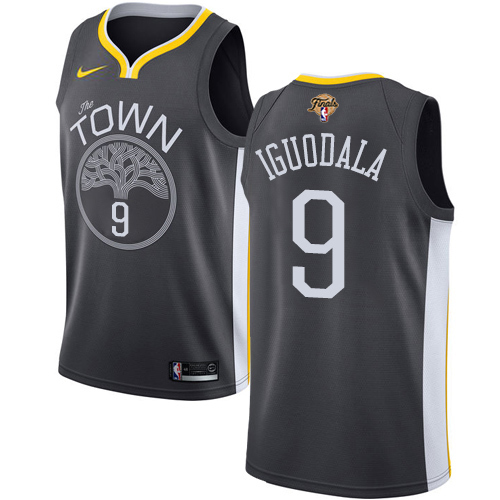 Golden State Golden State Warriors #9 Andre Iguodala Women’s Nike Black 2022 NBA Finals Swingman Statement Edition Jersey Womens