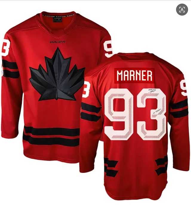 Mens Canada Hockey #93 Mitch Marner Red 2026 Olympics Stitched Jersey Dzhi