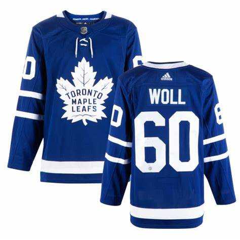 Mens Toronto Maple Leafs #60 Joseph Woll Royal Blue Adidas Stitched NHL Jersey Dzhi