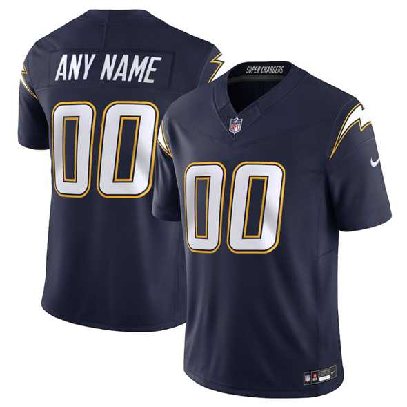 Mens Los Angeles Chargers Active Player Custom Navy 2025 F.U.S.E. Alternate Vapor Limited Football Stitched Jersey
