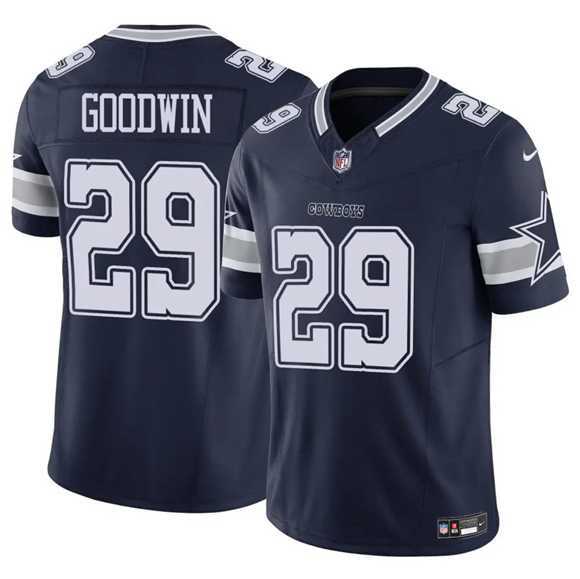 Men & Women & Youth Dallas Cowboys #29 C.J. Goodwin Navy 2025 F.U.S.E Vapor Untouchable Limited Stitched Jersey