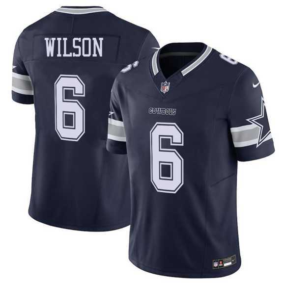 Men & Women & Youth Dallas Cowboys #6 Donovan Wilson Navy 2025 F.U.S.E Vapor Untouchable Limited Stitched Jersey