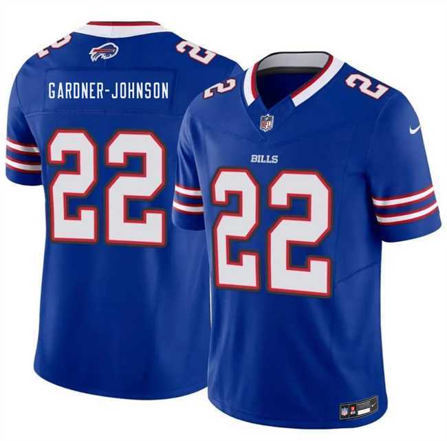 Mens Buffalo Bills #22 C.J. Gardner-Johnson Blue 2026 F.U.S.E. Vapor Untouchable Limited Stitched Jersey Dzhi