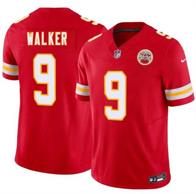 Mens Kansas City Chiefs #9 Kenneth Walker III Red 2026 F.U.S.E. Vapor Untouchable Limited Stitched Jersey Dzhi