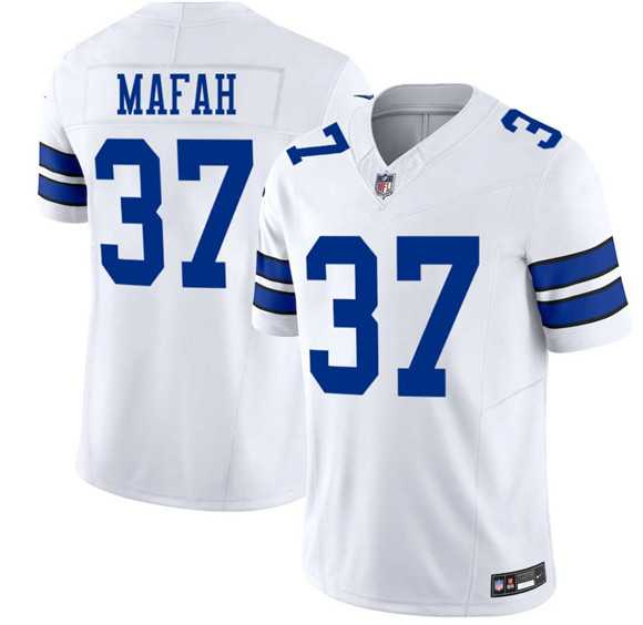 Men & Women & Youth Dallas Cowboys #37 Phil Mafah White 2025 F.U.S.E Vapor Untouchable Limited Stitched Jersey