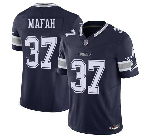 Men & Women & Youth Dallas Cowboys #37 Phil Mafah Navy 2025 F.U.S.E Draft Vapor Untouchable Limited Stitched Jersey