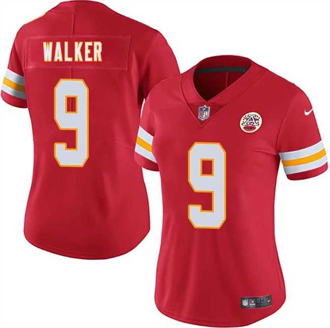 Womens Kansas City Chiefs #9 Kenneth Walker III Red 2026 Vapor Untouchable Limited Stitched Jersey Dzhi