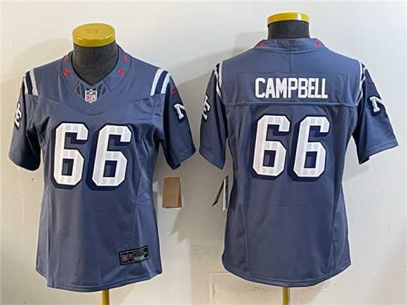 Youth New England Patriots #66 Will Campbell Navy 2025 Rivalries F.U.S.E Vapor Limited Stitched Jersey