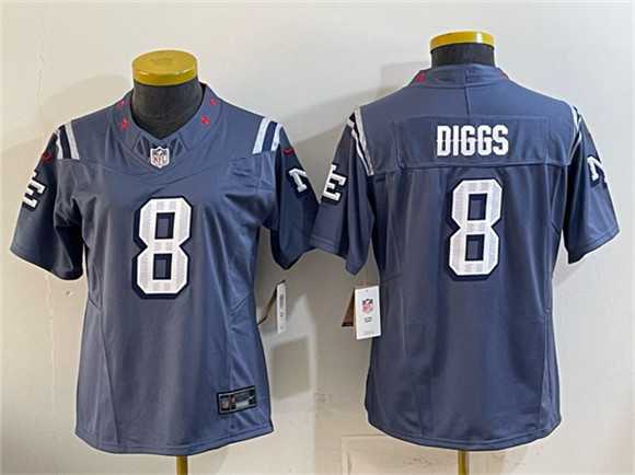Youth New England Patriots #8 Stefon Diggs Navy 2025 Rivalries F.U.S.E Vapor Limited Stitched Jersey