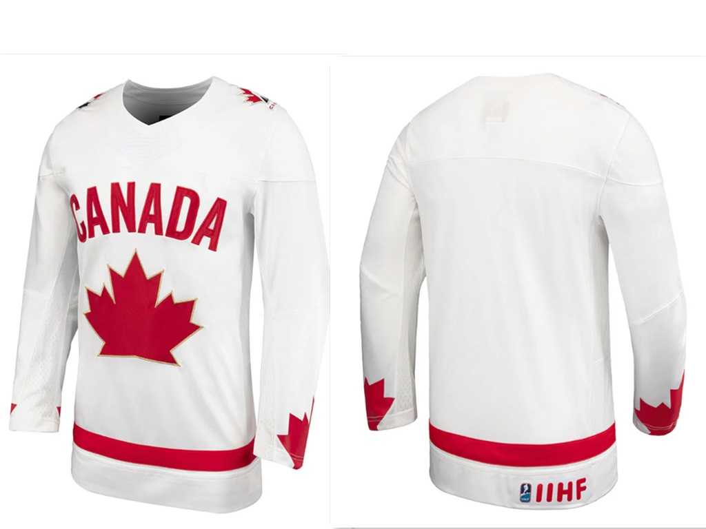 Mens Team Canada Adult White Blank Jersey Dzhi->->NHL Jersey Mens Team Canada Adult White Blank Jersey Dzhi->->NHL Jersey