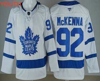 Youth Toronto Maple Leafs #92 Gavin McKenna White Stitched Jersey->nhl youth jerseys->NHL Jersey