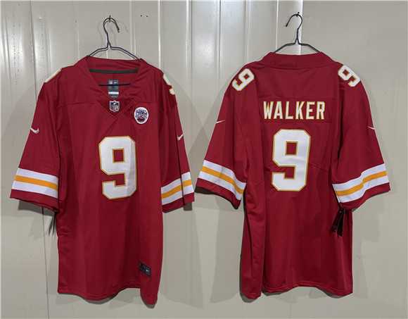 Mens Kansas City Chiefs #9 Kenneth Walker III Red 2026 Vapor Untouchable Limited Stitched Jersey