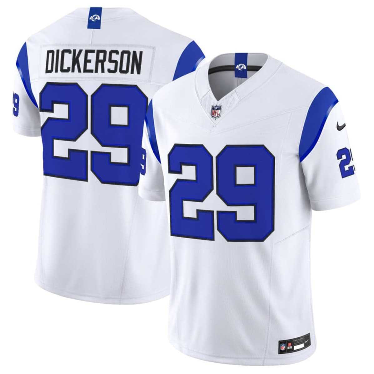 Mens Los Angeles Rams #29 Eric Dickerson White 2026 F.U.S.E. Vapor Limited Stitched Jersey Dzhi->->