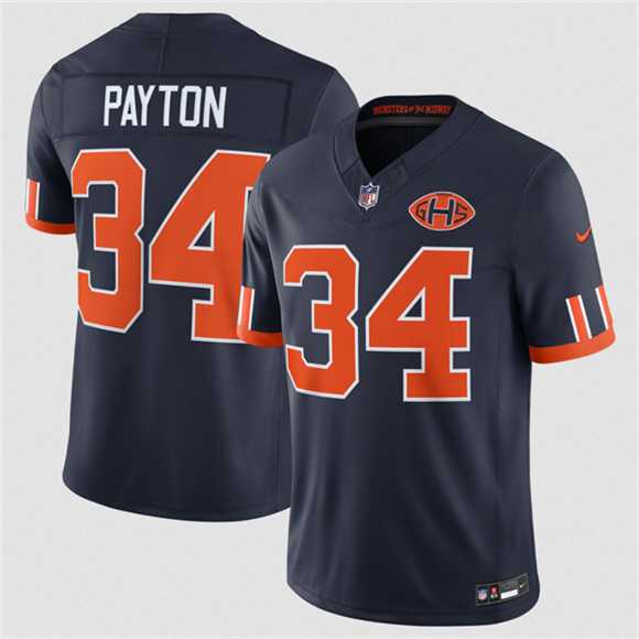 Youth Chicago Bears #34 Walter Payton Navy 2026 F.U.S.E. Rivalries Collection Limited Stitched Jersey Dzhi