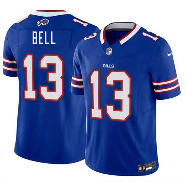 Mens Buffalo Bills #13 Skyler Bell Blue 2026 Draft F.U.S.E. Vapor Untouchable Limited Stitched Jersey